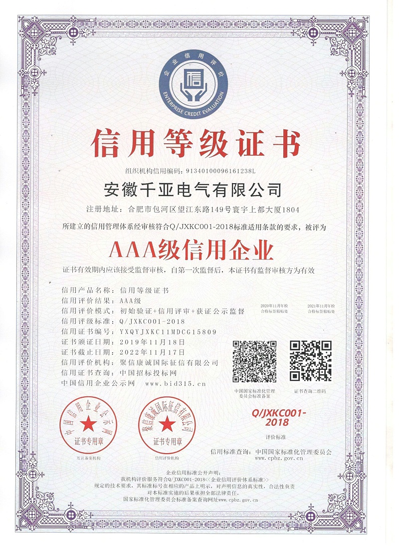 AAA級信用企業
